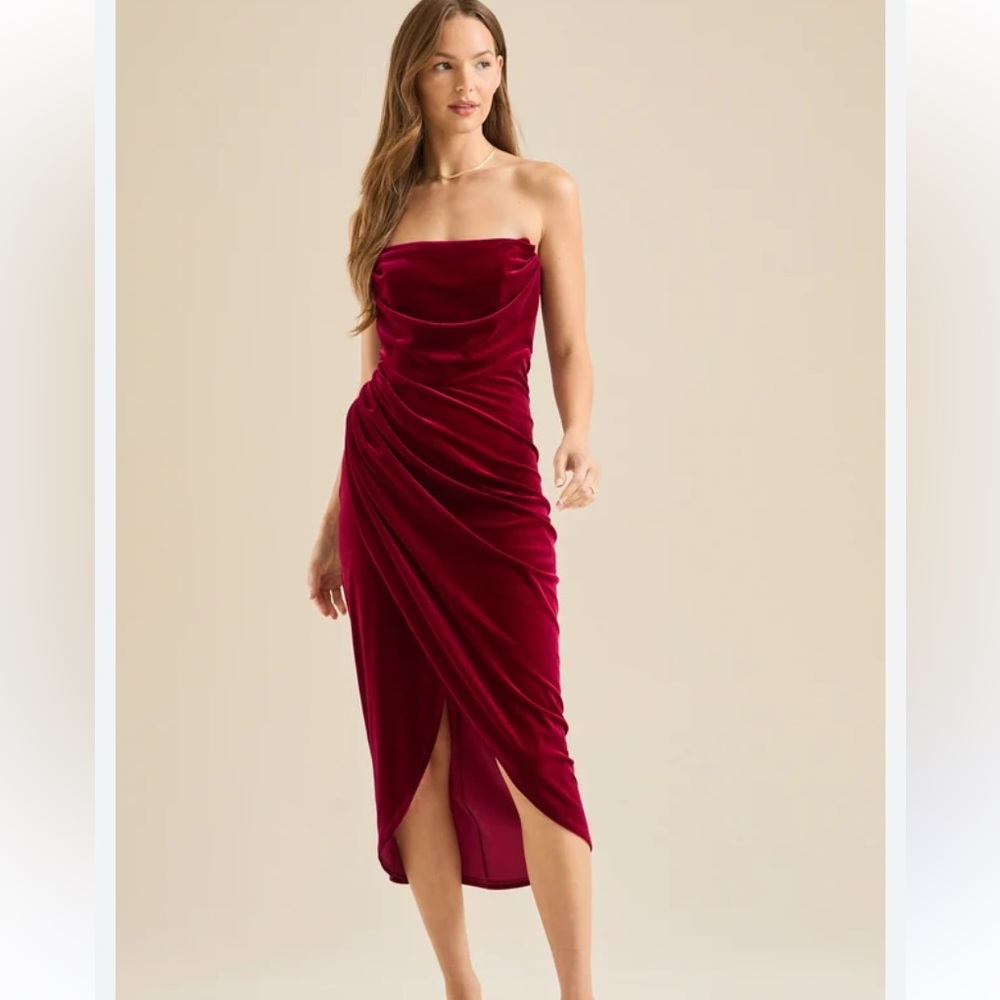 Altar’d State Covina Strapless Dress